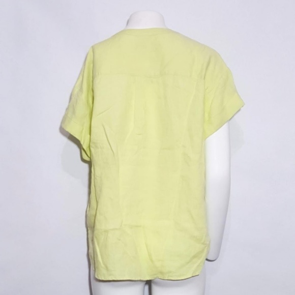 J.Jill Love Linen Button Blouse - Picture 5 of 7